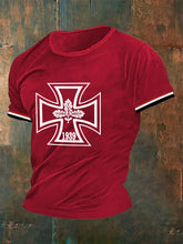 Männer Deutschland Eiserner Kreuz T-Shirt zartstils